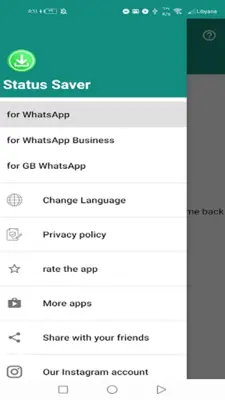 saver status for whatsapp android App screenshot 0